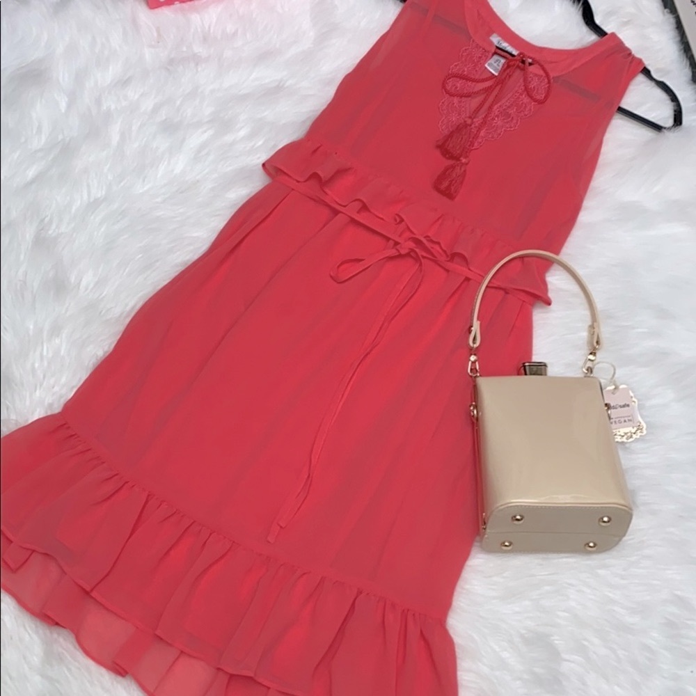 Motherhood Maternity chiffon dress